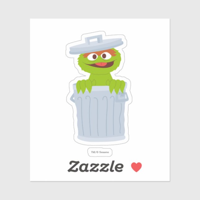 Sesame Street | Personalized Oscar the Grouch (Sheet)