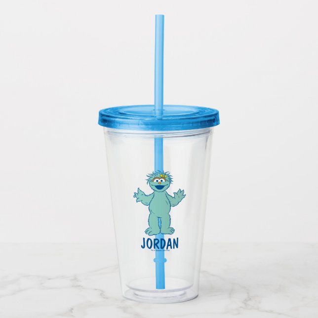 Sesame Street | Personalized Rosita Acrylic Tumbler (Front)