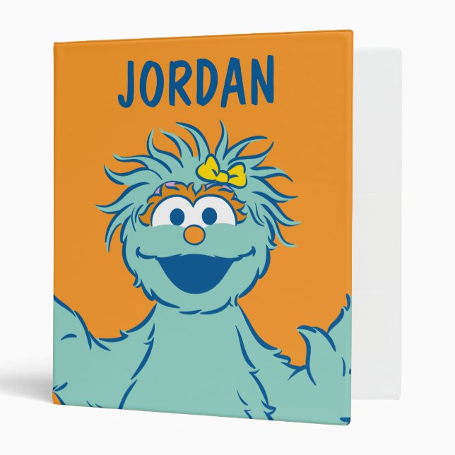 Sesame Street | Personalized Rosita Binder (Front/Inside)