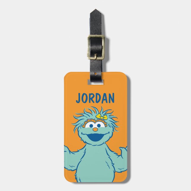 Sesame Street | Personalized Rosita Luggage Tag (Front Vertical)