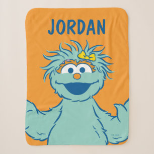Sesame Street   Personalized Rosita Sherpa Blanket