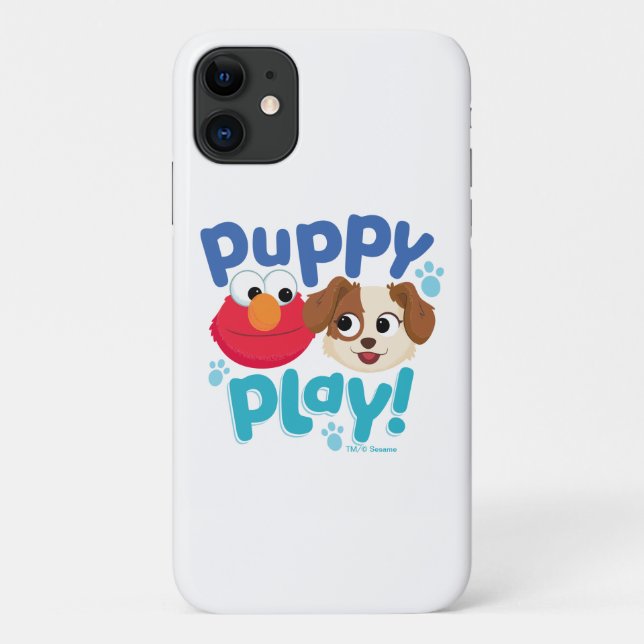 Sesame Street | Puppy Play Elmo & Tango Case-Mate iPhone Case (Back)