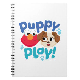 Sesame Street Puppy Play Elmo & Tango Notebook