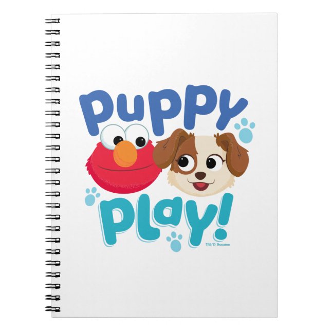 Sesame Street | Puppy Play Elmo & Tango Notebook (Front)