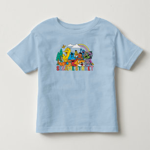 Sesame Street Rainbow Wave Toddler T-shirt