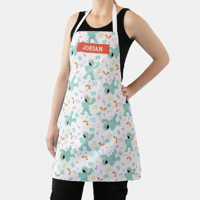 Sesame Street | Rosita Music Scribble Pattern Apron (Insitu)