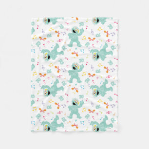 Sesame Street   Rosita Music Scribble Pattern Fleece Blanket