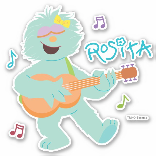 Sesame Street | Rosita Playing Guitar (Front)