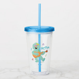 Sesame Street   Rosita Playing Guitar Acrylic Tumbler