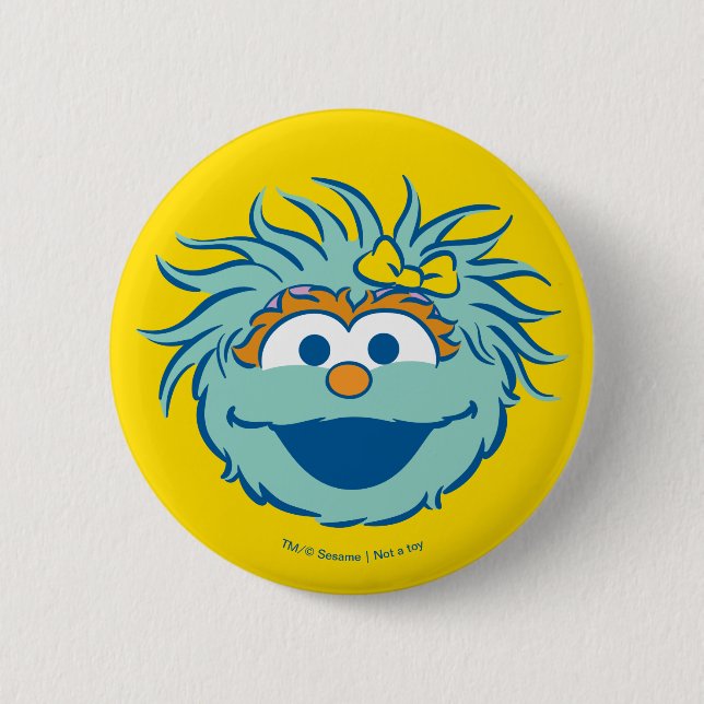 Sesame Street | Rosita Smile 2 Inch Round Button (Front)