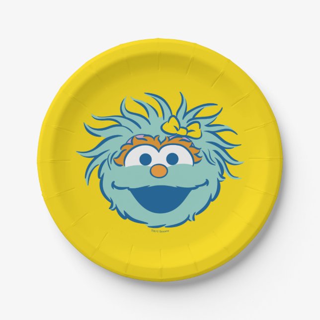Sesame Street | Rosita Smile Paper Plate (Front)