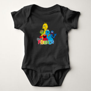 Sesame Street   Sesame Friends Baby Bodysuit