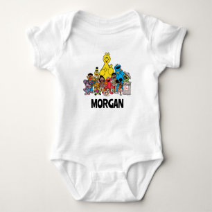 Sesame Street   Sesame Pals Add Your Name Baby Bodysuit