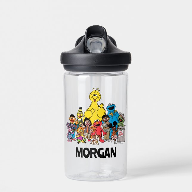 Sesame Street | Sesame Pals Add Your Name Water Bottle (Front)
