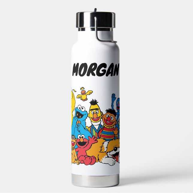 Sesame Street | Sesame Pals | Add Your Name Water Bottle (Left)