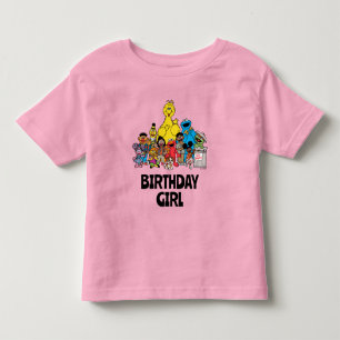 Sesame Street Sesame Pals Birthday Girl Toddler T-shirt