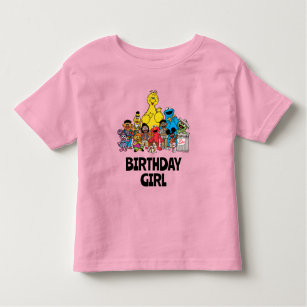 Sesame Street   Sesame Pals Birthday Girl Toddler T-shirt
