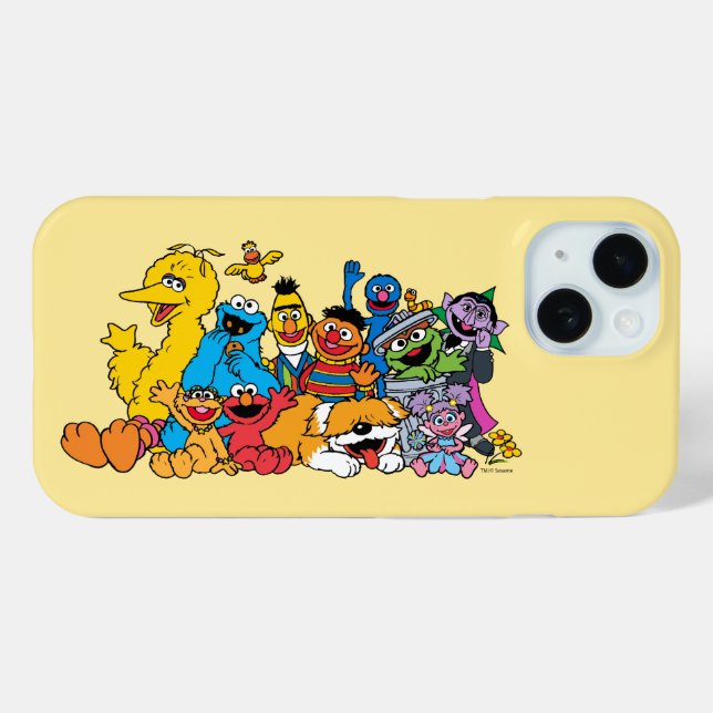 Sesame Street | Sesame Pals Group Portrait Case-Mate iPhone Case (Back (Horizontal))