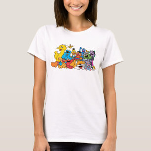 Sesame Street   Sesame Pals Group Portrait T-Shirt
