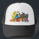 Sesame Street | Sesame Pals Group Portrait Trucker Hat<br><div class="desc">Check out this cute Sesame Street design featuring</div>
