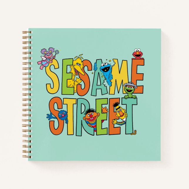 Sesame Street | Sesame Street Type Pals Notebook (Front)