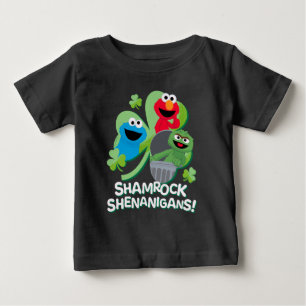 Sesame Street Shamrock Shenanigans! Baby T-Shirt
