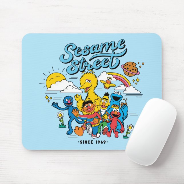 Sesame Street | Since 1969 Mouse Pad (With Mouse)