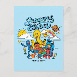 Sesame Street Since 1969 Postcard