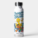 Sesame Street | Since 1969 Water Bottle<br><div class="desc">Check out this cute Sesame Street design featuring Grover,  Ernie,  Bert Big Bird,  Little Bird, Cookie Monster and Elmo.</div>