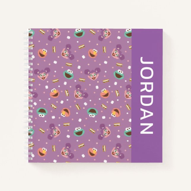 Sesame Street | S'mores Pattern Notebook (Front)