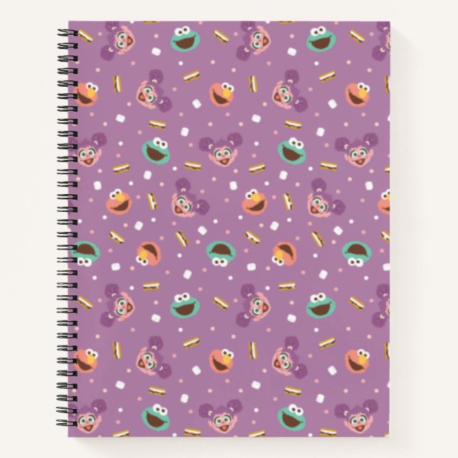 Sesame Street | S'mores Pattern Notebook (Front)