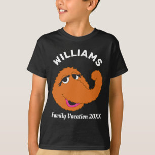 Sesame Street   Snuffleupagus Family Vacation T-Shirt