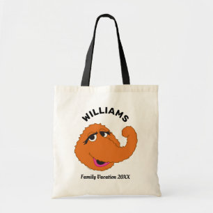 Sesame Street   Snuffleupagus Family Vacation Tote Bag