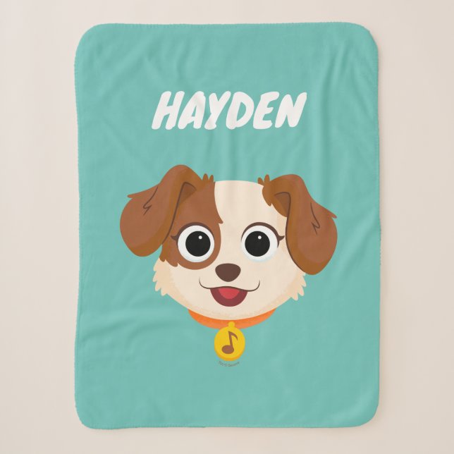 Sesame Street | Tango Face | Add Your Name Sherpa Blanket (Front)