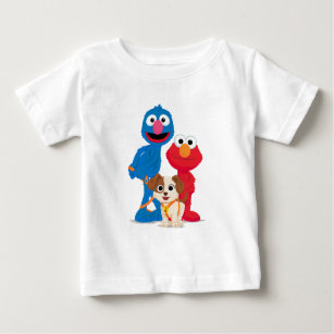Sesame Street   Tango With Grover & Elmo Baby T-Shirt