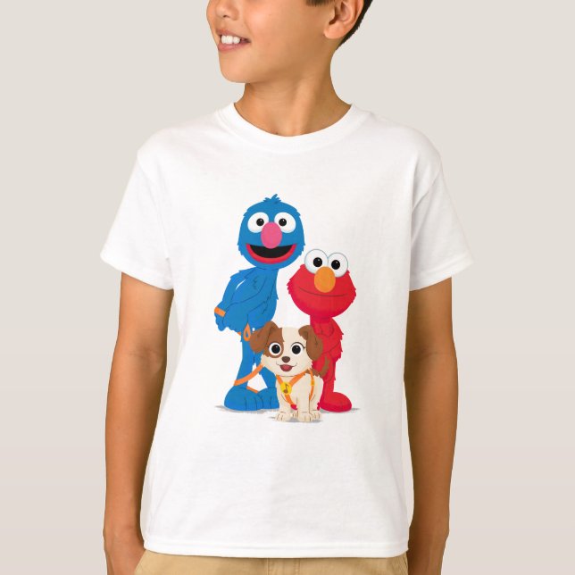 Sesame Street | Tango With Grover & Elmo T-Shirt (Front)