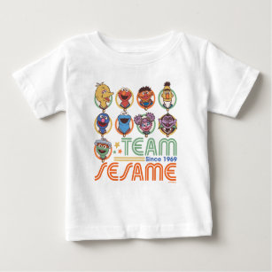 Sesame Street   Team Sesame Since 1969 Baby T-Shirt