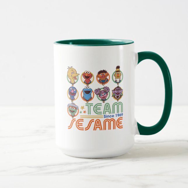 Sesame Street | Team Sesame Since 1969 Mug (Right)