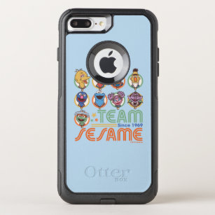 Sesame Street   Team Sesame Since 1969 OtterBox Commuter iPhone 8 Plus/7 Plus Case