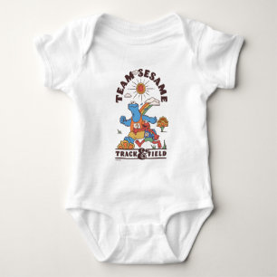 Sesame Street   Team Sesame Track & Field Baby Bodysuit