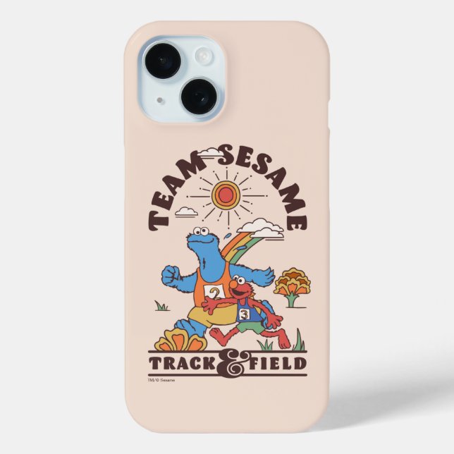 Sesame Street | Team Sesame Track & Field Case-Mate iPhone Case (Back)
