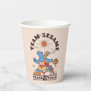 Sesame Street Team Sesame Track & Field Paper Cups