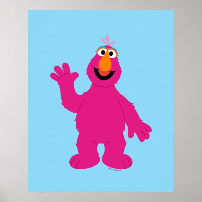 Sesame Street Telly Monster Poster (Front)
