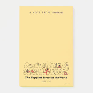 Sesame Street   The Happiest Street in the World Post-it Notes