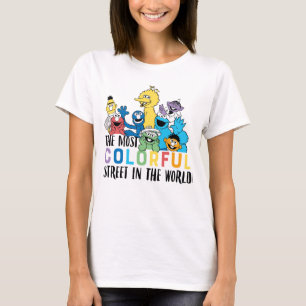 Sesame Street   The Most Colourful Street T-Shirt