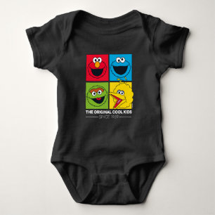Sesame Street   The Original Cool Kids Baby Bodysuit