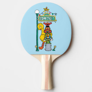 Sesame Street   Under the Sesame Street Sign Ping Pong Paddle