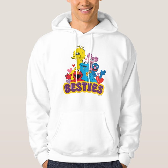 Sesame Street Valentine Besties Hoodie (Front)