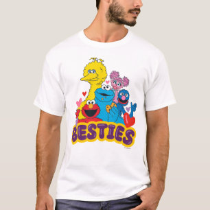 Sesame Street Valentine Besties T-Shirt