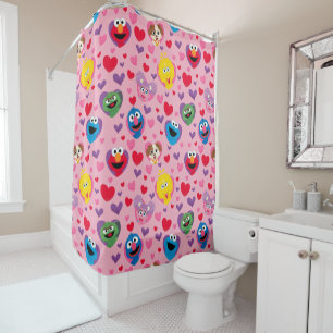 Sesame Street Valentine Hearts Pattern